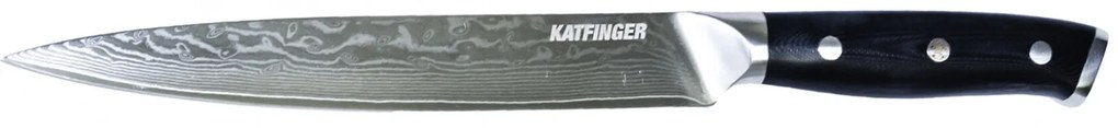 KATFINGER | Box Black Santoku | sada damaškových nožů 3ks | KFs102