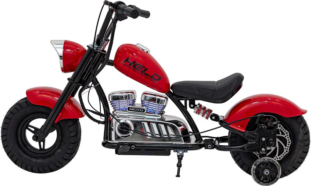 Ramiz Motorka Chopper Warrior červená