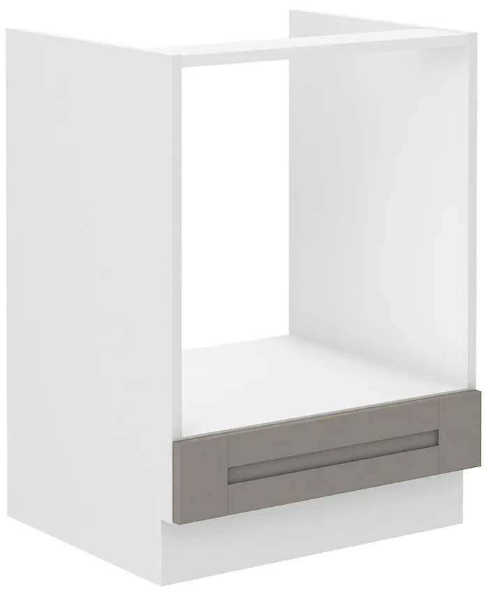 Kuchynská skrinka Luna claygrey/biela 60DG BB