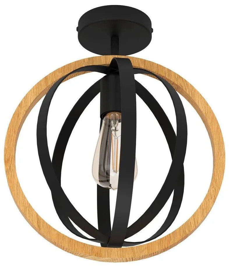 Eglo 43736 - Stropné svietidlo BASILDON 1xE27/40W/230V