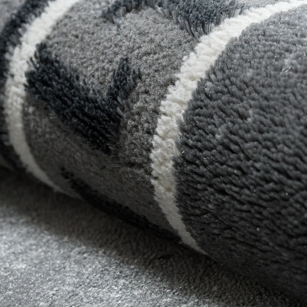 Dywany Łuszczów, Kusový koberec Allure 1960 grey, 80x150, šedá, kancelária