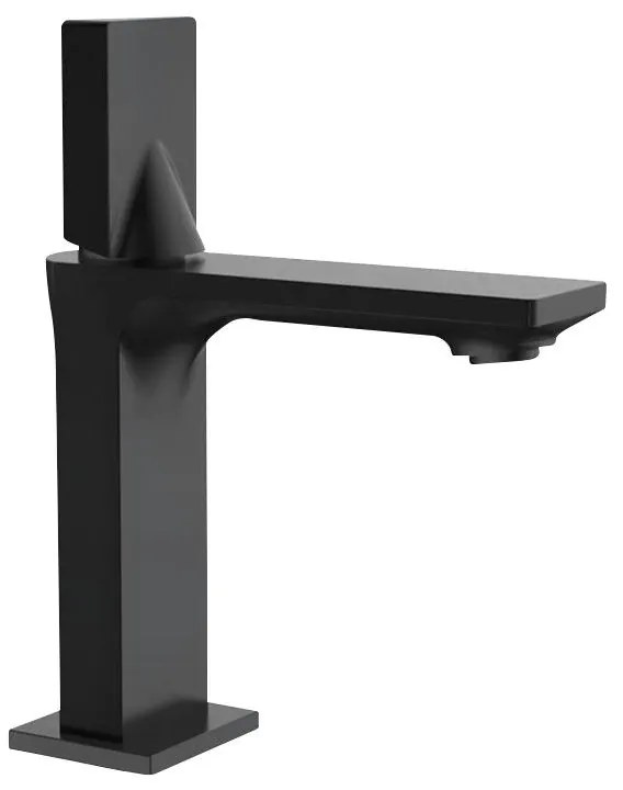 Mexen Crux, umývadlová batéria, čierna matná, 744400-70