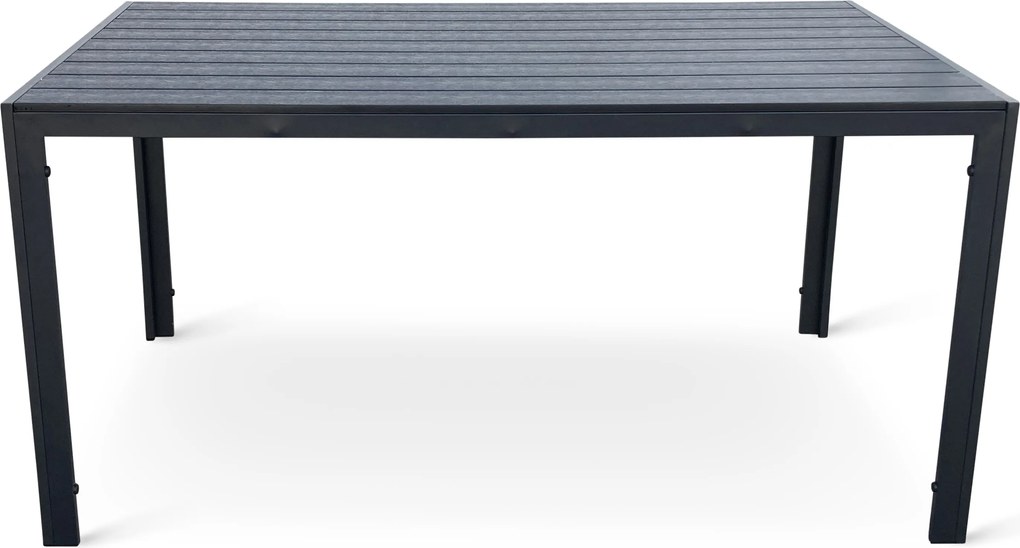 Noela Záhradný jedálenský set Viking L + 4x stolička GABY šedá