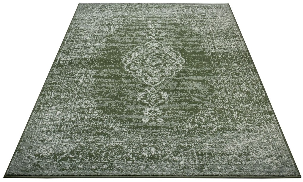 Kusový koberec Gloria 105519 Green, 120x170, zelená, chodba / predsieň, Hanse Home