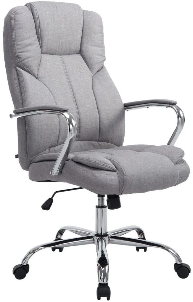 Design-Shop Kancelárska XXL stolička Xanthy látka - Sivá