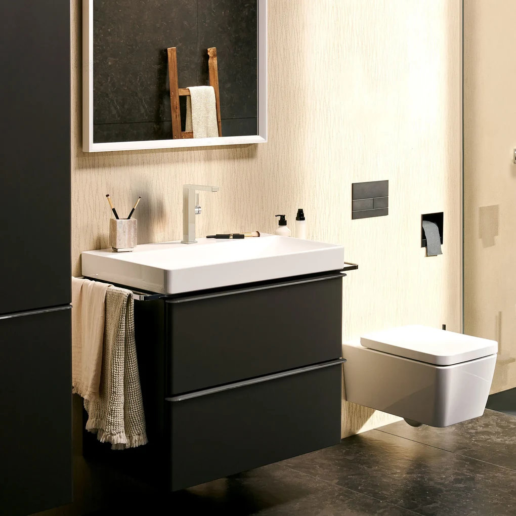 Hansgrohe Tecturis E, páková umývadlová batéria 210 Fine CoolStart EcoSmart+ s odtokovou garnitúrou Push-Open, chrómová, HAN-73060000