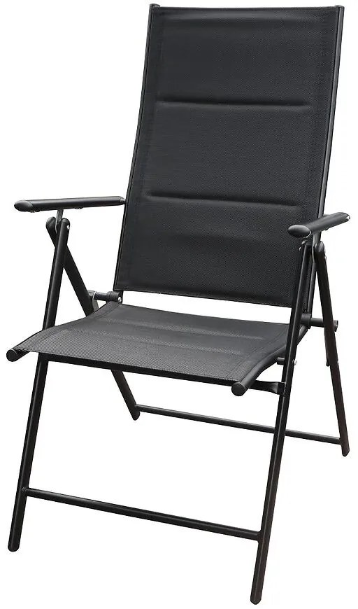 Stolička 7-pozícii Pia s vyplnením čierna