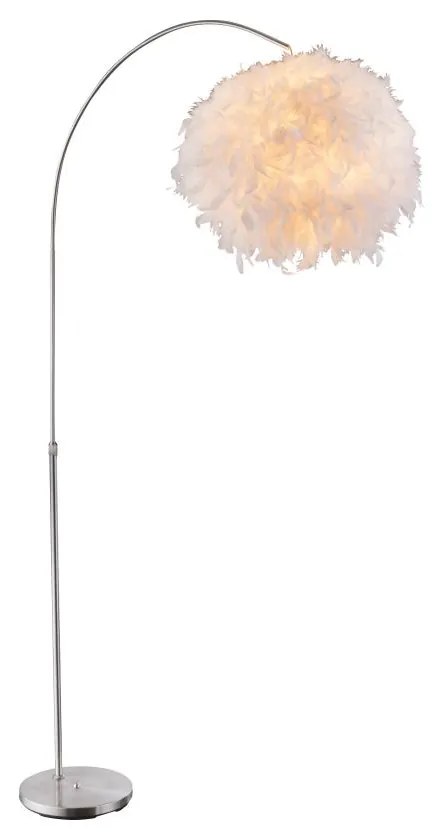 Globo 15057S - Stojacia lampa KATUNGA 1xE27/40W/230V