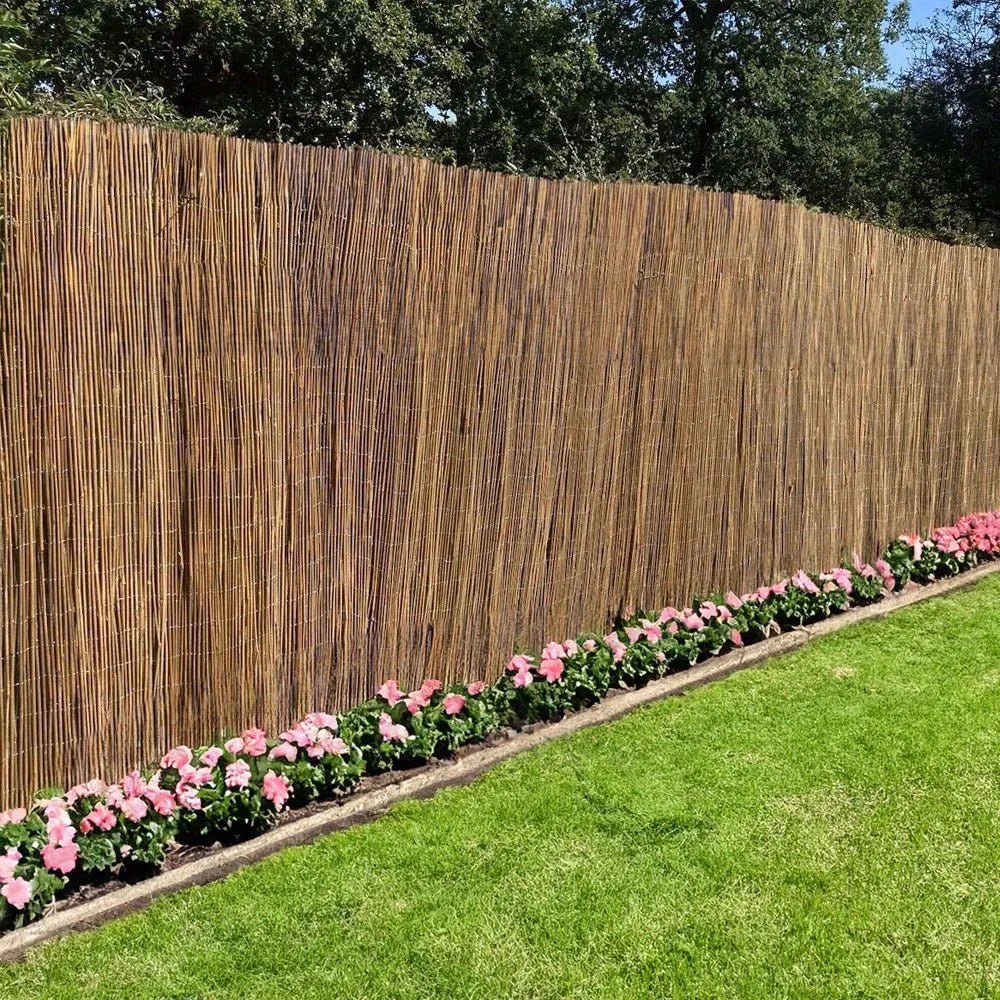 MultiGarden Obojstranná bambusová rohož 150x500 cm na plot balkóna terasy prírodná MultiGarden