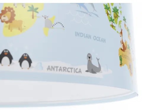 Detský luster na lanku SWEET DREAMS 1xE27/60W/230V pr. 30 cm