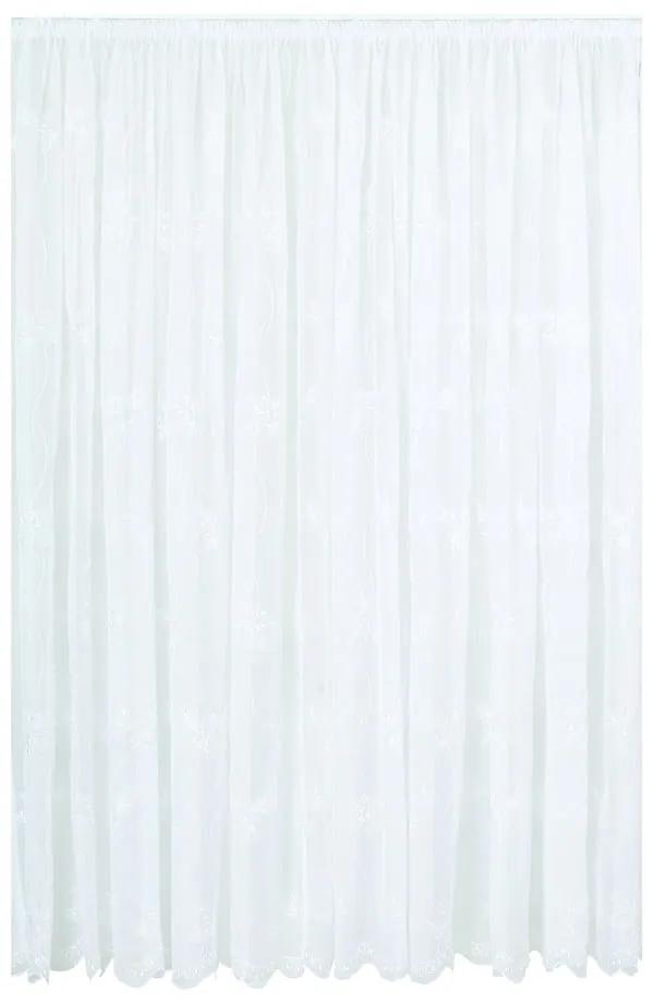 Biela záclona 600x245 cm Snow – Mendola Fabrics