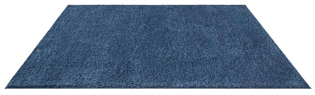 Dekorstudio Shaggy koberec CITY 500 modrý Rozmer koberca: 120x170cm