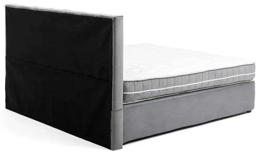 Sivá boxspring posteľ 180x200 cm Olia Bold Line – Bonami Selection