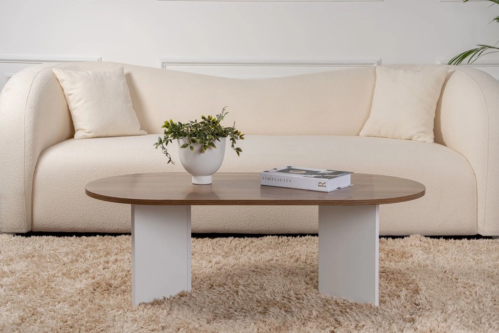 Sable - Walnut, White