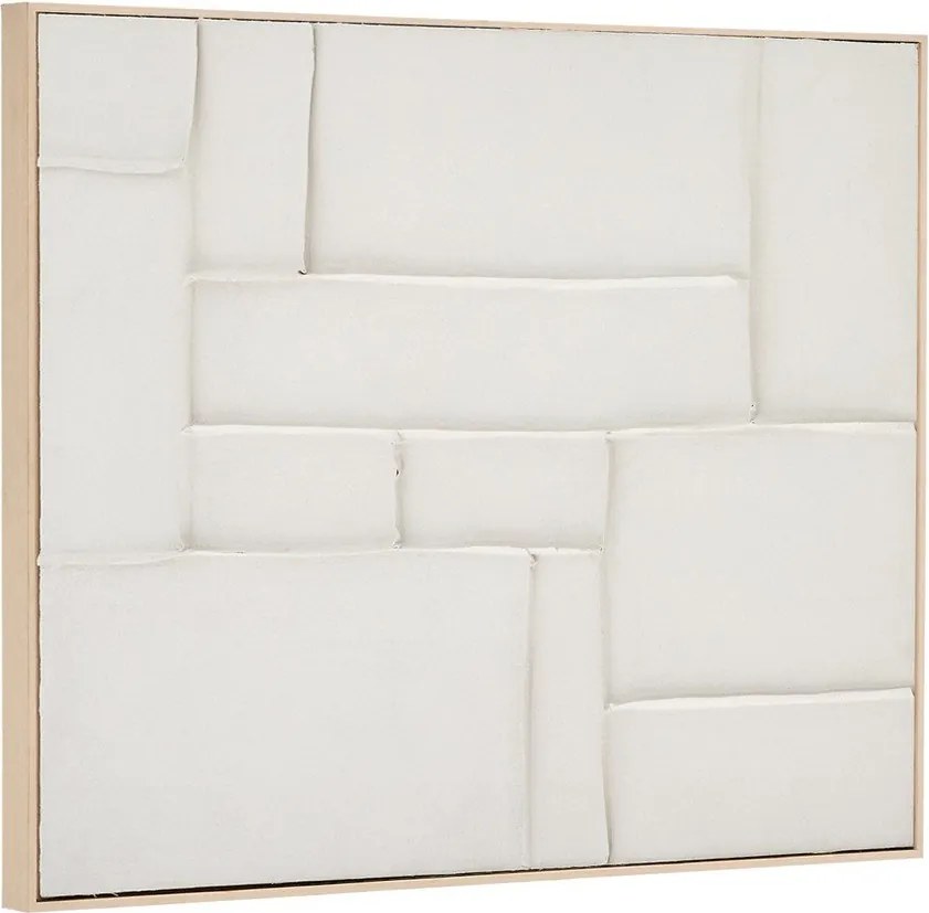 Ručne maľovaný/3D obraz s rámom/na plátne 80x100 cm Klis – Kave Home