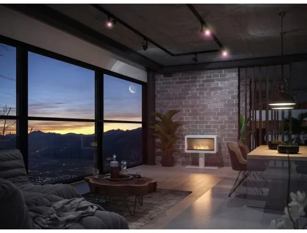 InFire - BIO krb 82,5x78 cm 3kW biela