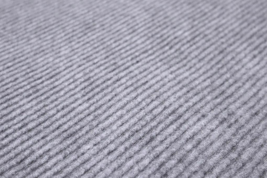 Vopi koberce Kusový koberec Quick step sivý - 160x240 cm