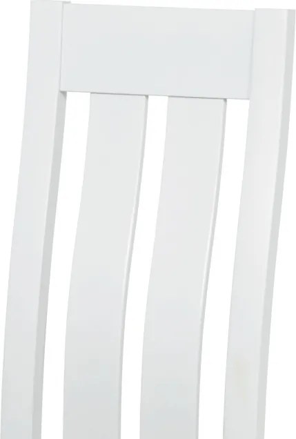 Jedálenská stolička biela BC-2602 WT