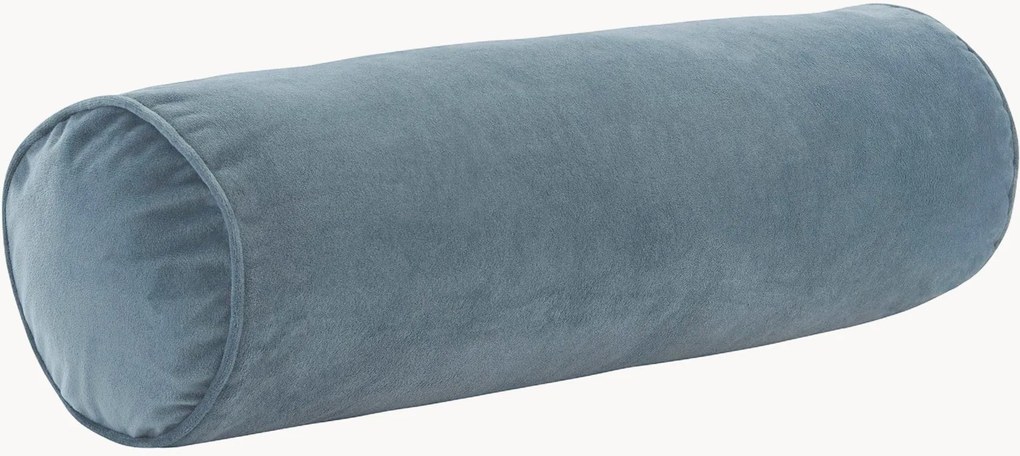 Zamatový valcový vankúš Nora