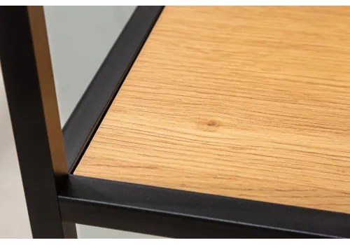 Knižnica/Regál 42026 135cm Slim Line Divoký Dub  - Komfort-nábytok