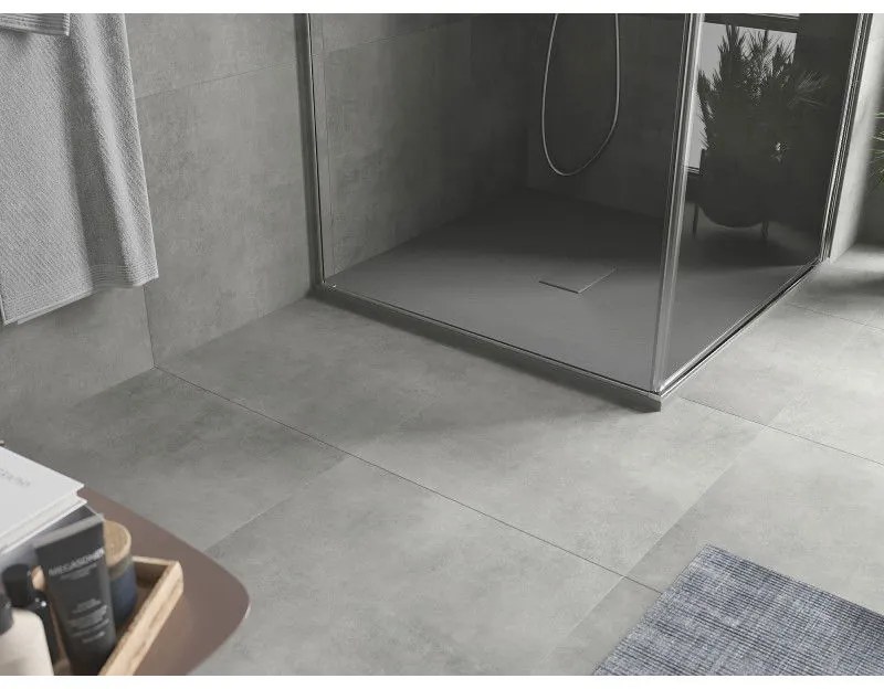 Mexen Hugo, SMC štvorcová sprchová vanička 100 x 100 cm, šedá, 42611010