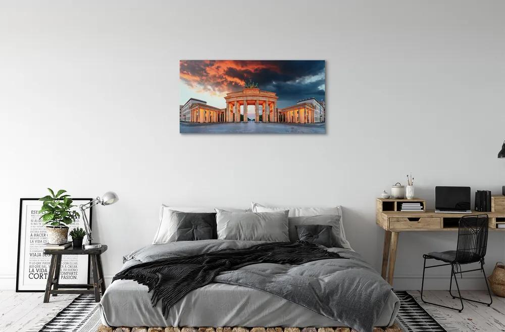 Obraz na plátne Nemecko Brandenburg Gate 125x50 cm