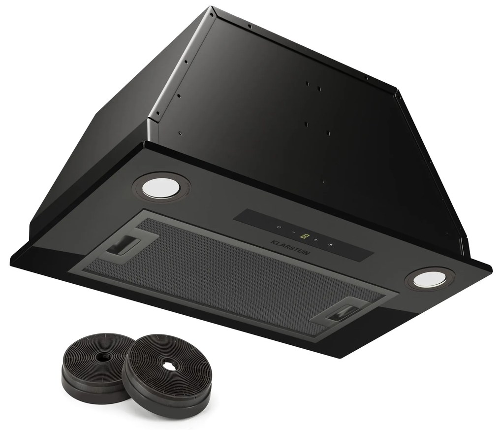 Klarstein Paolo 52 vstavaný Digestor 52 cm 439 m³/h LED Touch A++