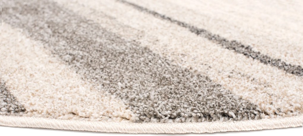 TA Koberec 3437A BÉŽOVÉ SARI KOLESO B1X Rozmer: 150x150 cm