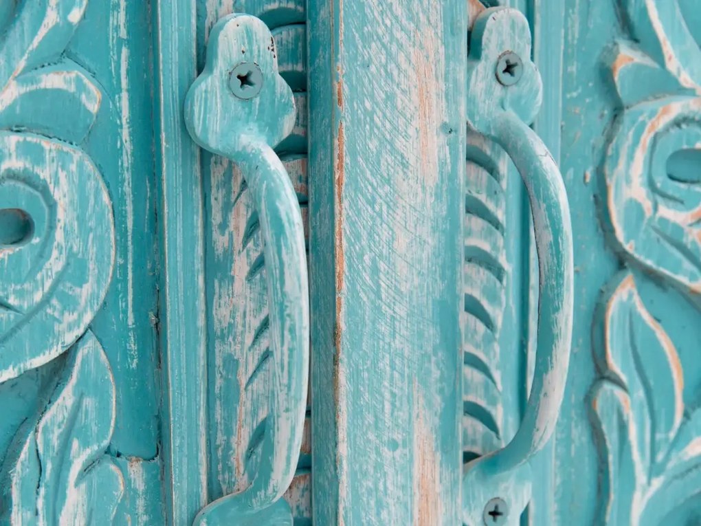 furniture-nabytek.cz - Masívna kúpeľňová sada Santa Cruz z mangového dreva, farebná