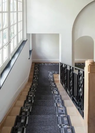 Koberce Breno Behúň BOMBAY 97, šíře role 67 cm, sivá, viacfarebná