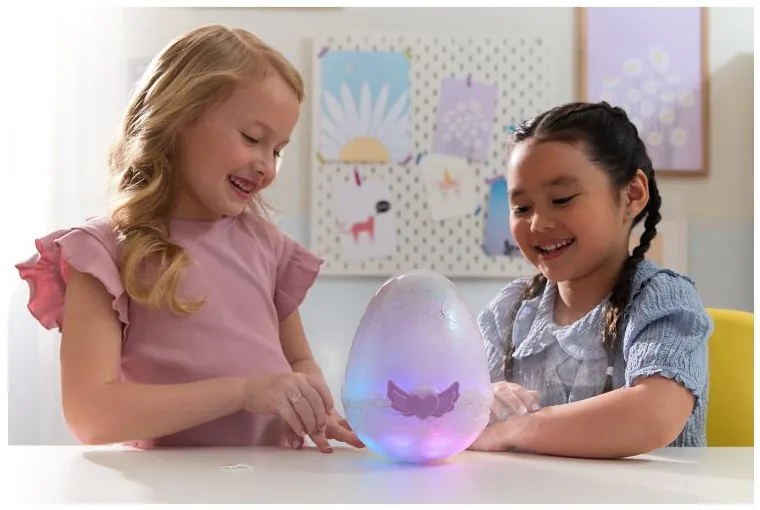 Spinmaster Hatchimals liahnuce sa interaktívne zvieratko jednorožec  (100396581)