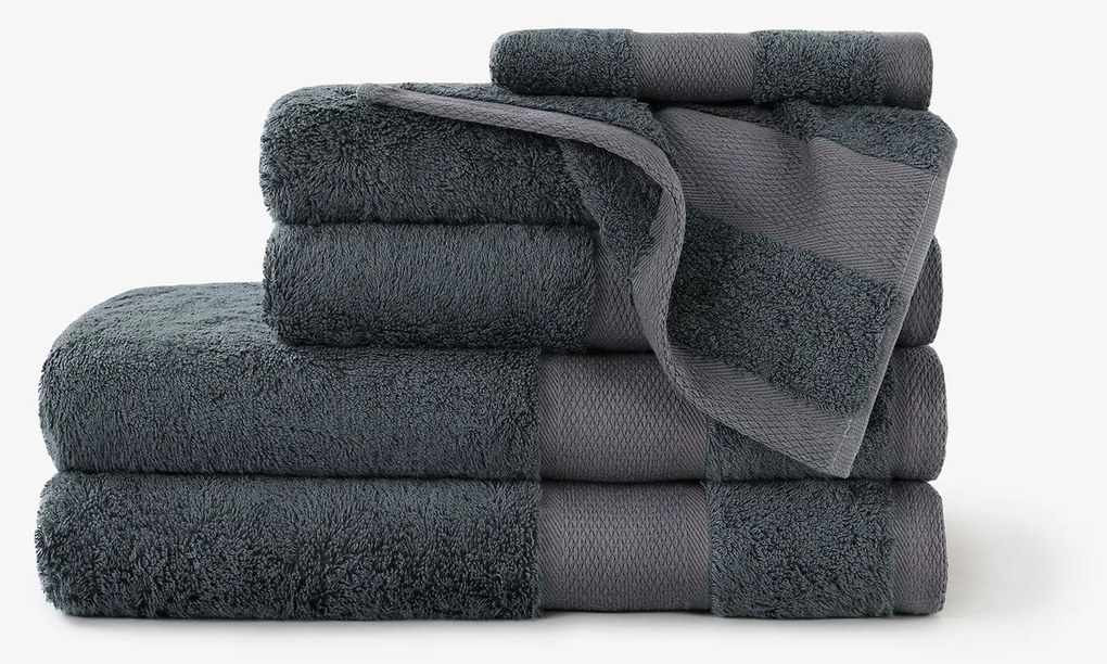 Goldea bambusový uterák/osuška - antracitový 70 x 140 cm