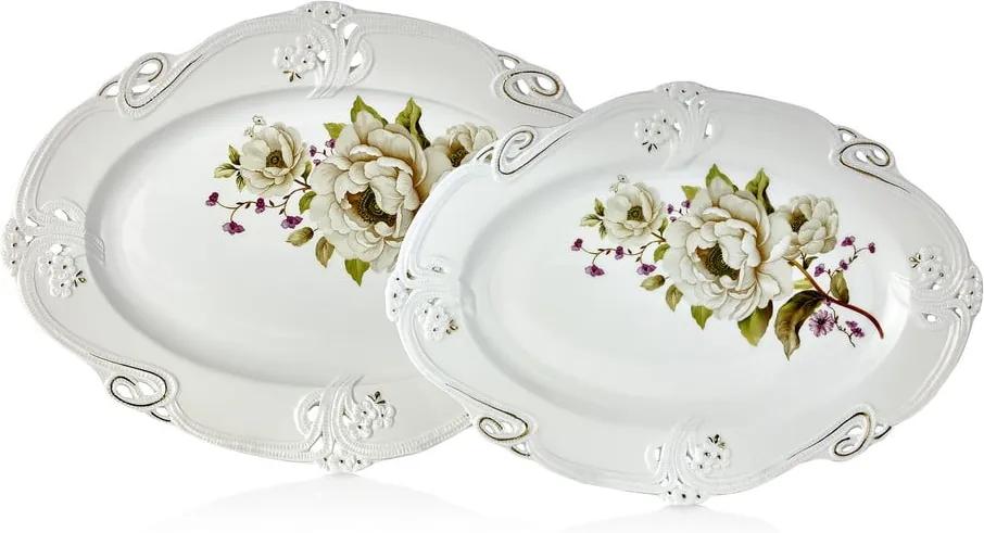 Sada 2 porcelánových tanierov Franz Johann
