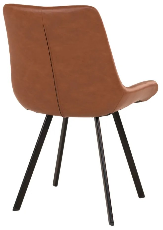 Dizajnová stolička Lanakila hnedá