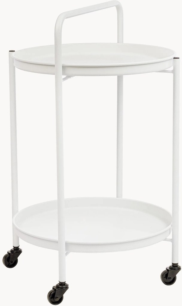 Okrúhly exteriérový pomocný stolík Austin