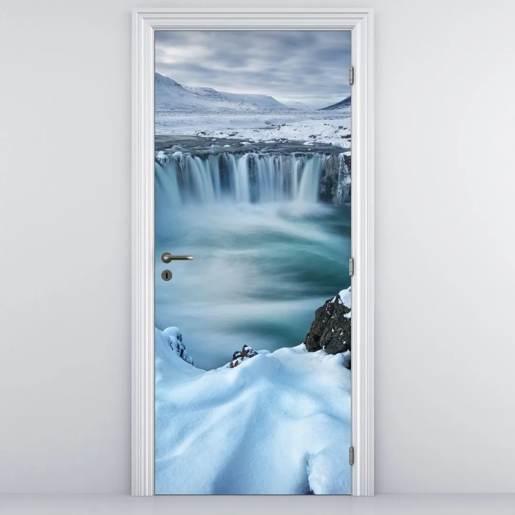 Fototapeta na dvere - Vodopád Bohov (95x205cm)