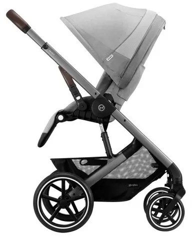 CYBEX športový kočík Balios S Lux - lava grey (silver frame)