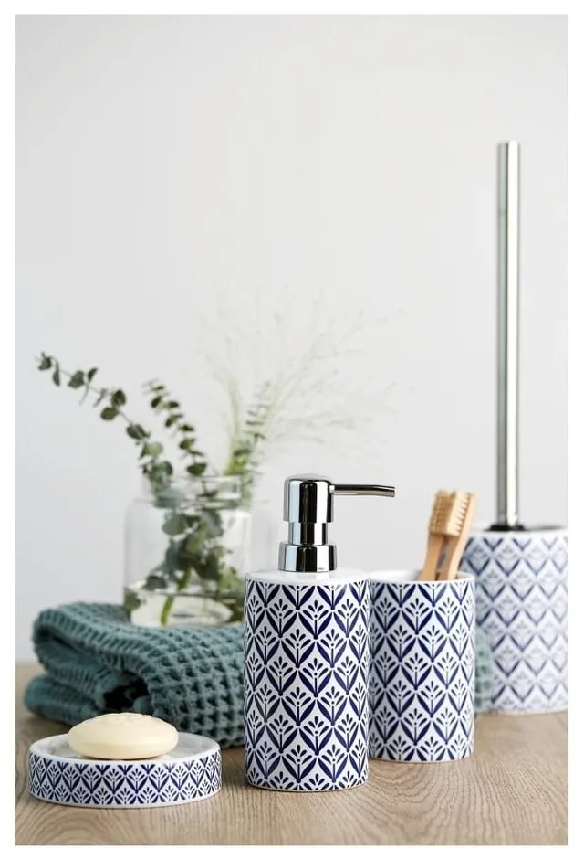 Modrá keramická WC kefa Lorca – Wenko