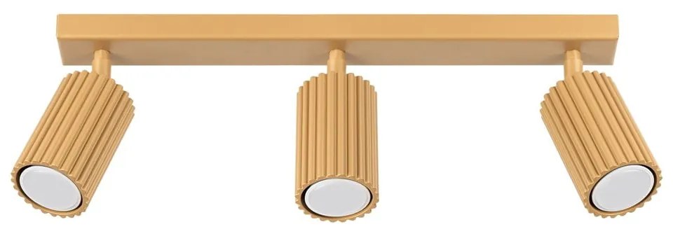 Bodové svietidlo v zlatej farbe 6,5x45 cm Gleam – Sollux