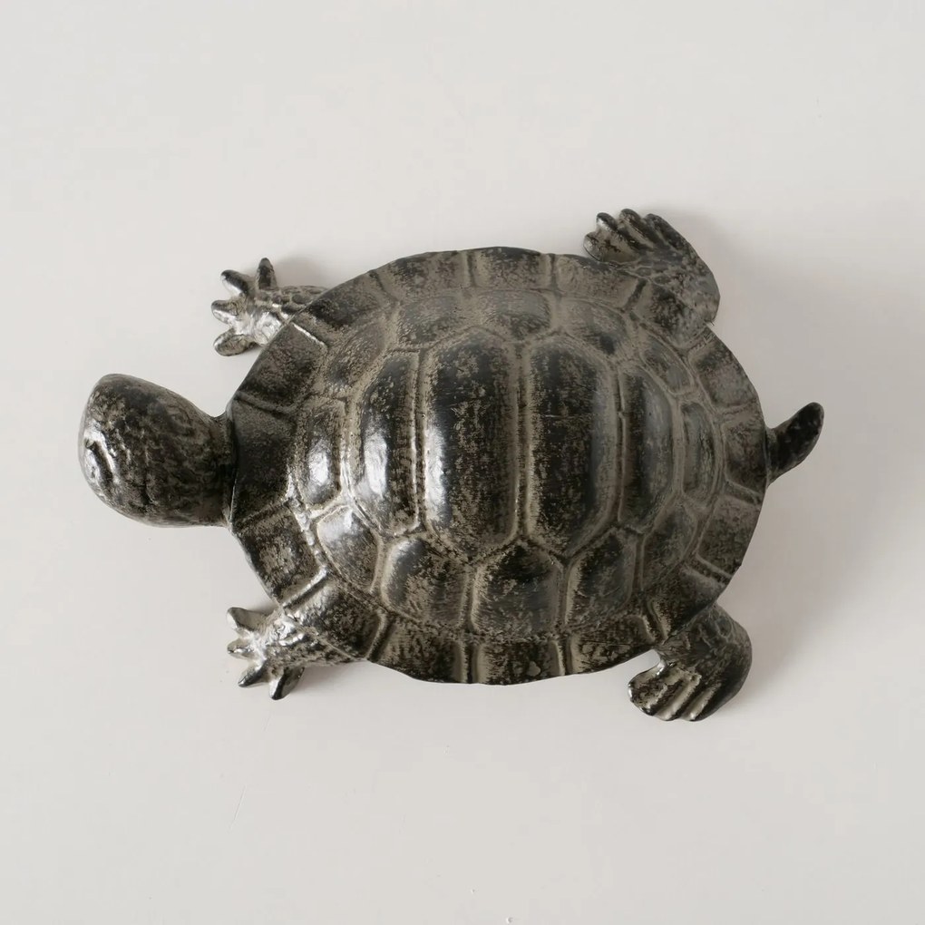 Záhradná liatinová figúrka Trully2, 6x21 cm, hnedá