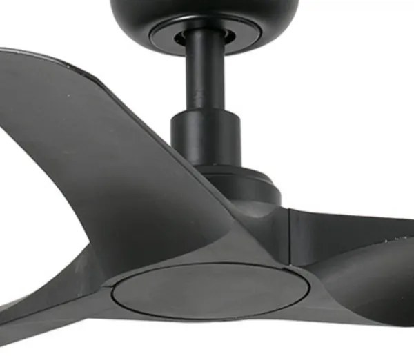 FARO 33825WT - Stropný ventilátor HEY S čierna pr. 90 cm WT + diaľkové ovládanie