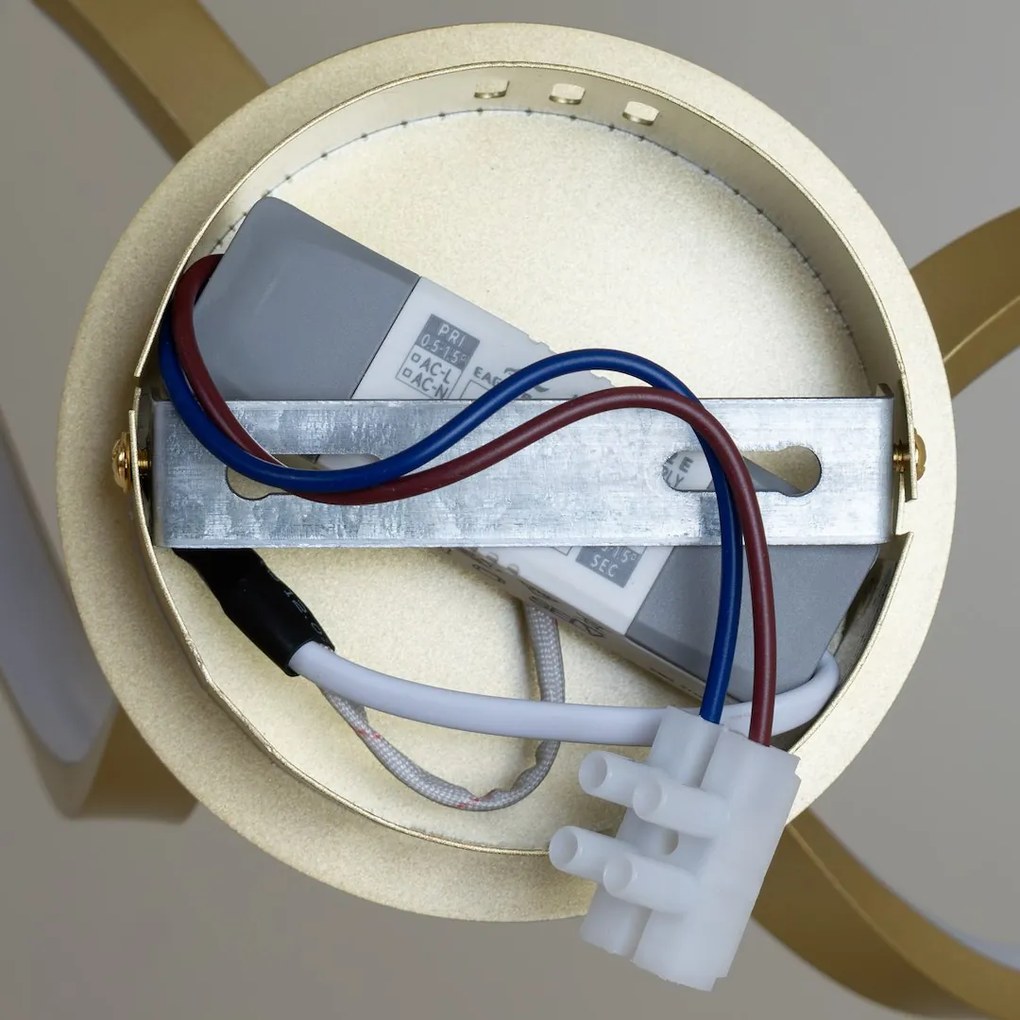 Nástenné LED svietidlo Tesoro, 1x LED 15w, 4000k, g