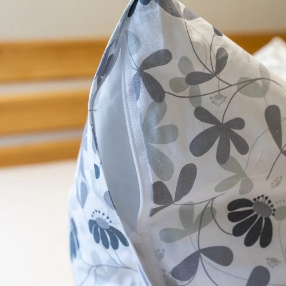 Polášek Bavlnené obliečky KVETINOVÁ HARMÓNIA - Ružová | 140 x 200 cm / 70 x 90 cm