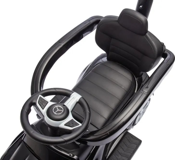 LEAN Toys Mercedes 3 v 1 Push Ride Rider Black
