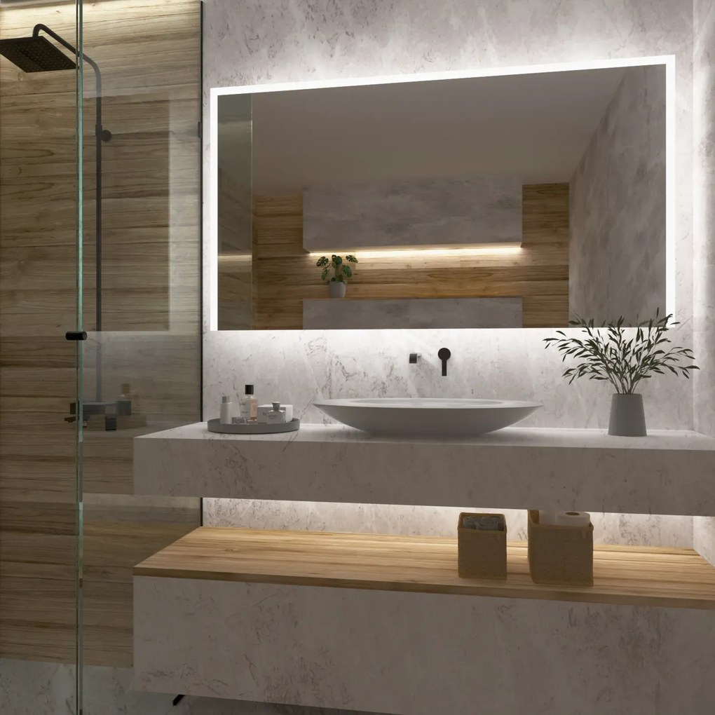 Zrkadlo s LED osvetlením F3