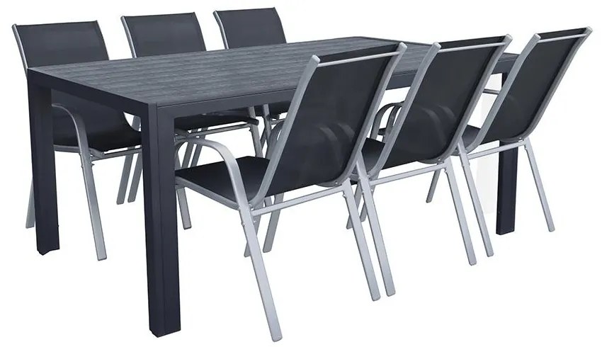 Set záhradného nábytku VIKING XL +6x ALINA