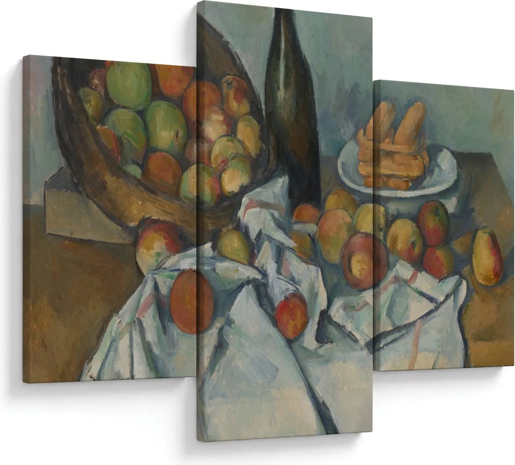 Obraz - Paul Cezanne, The Basket of Apples, reprodukcia (90x60 cm)