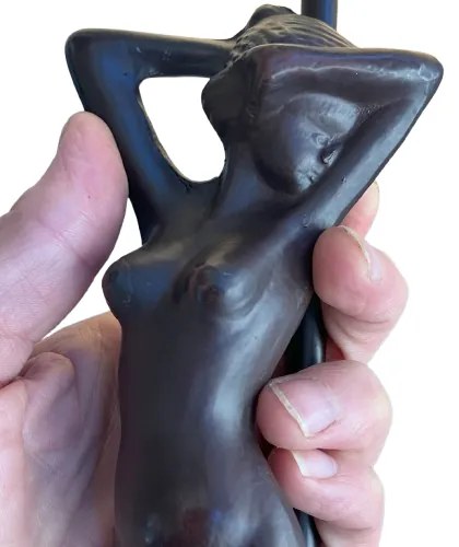 Nočná lampa Tiffany CARAMEL Nude Ø25*46