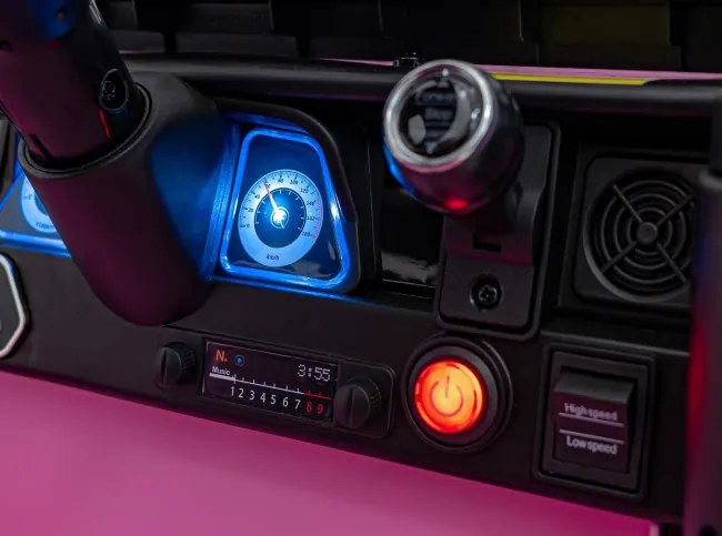 Elektrické autíčko Off-Road CLIMBER ružové