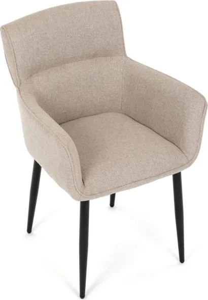 Jedálenská stolička béžová DCH-J2159 CRM2